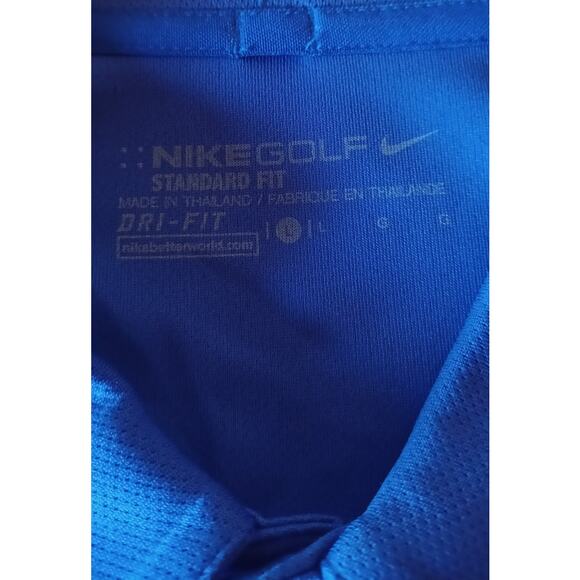 Nike Golf Standard Fit Polo Shirt Men's Large Dri-Fit Material Sporty Summer - Picture 5 of 8